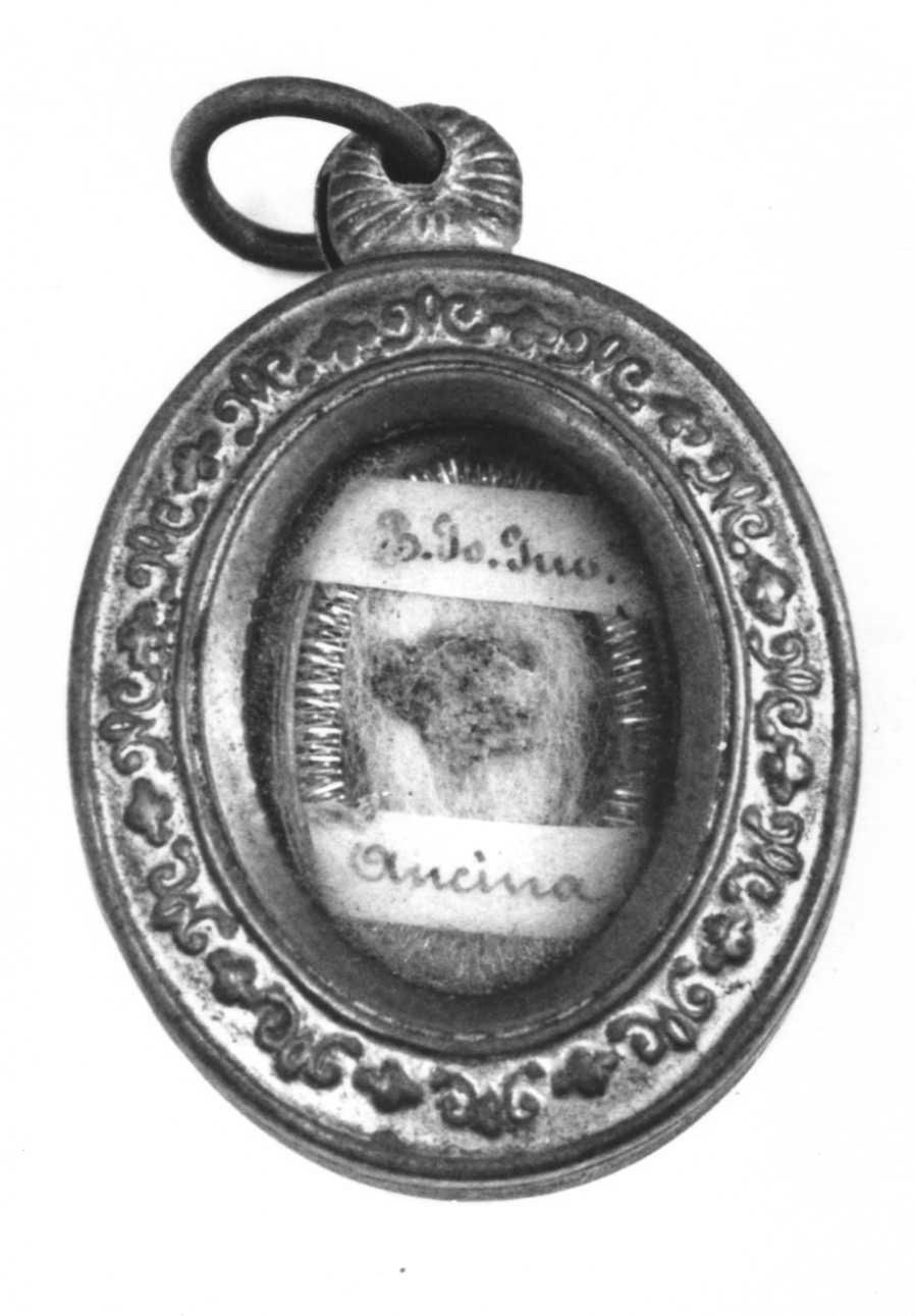 reliquiario a capsula, serie - ambito italiano (primo quarto sec. XX)