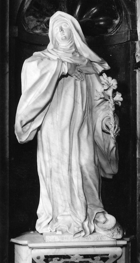 SANTA CUNEGONDA (statua, opera isolata) di Gaggini Giovanni Francesco, Gaggini Pietro Francesco (primo quarto sec. XVIII)