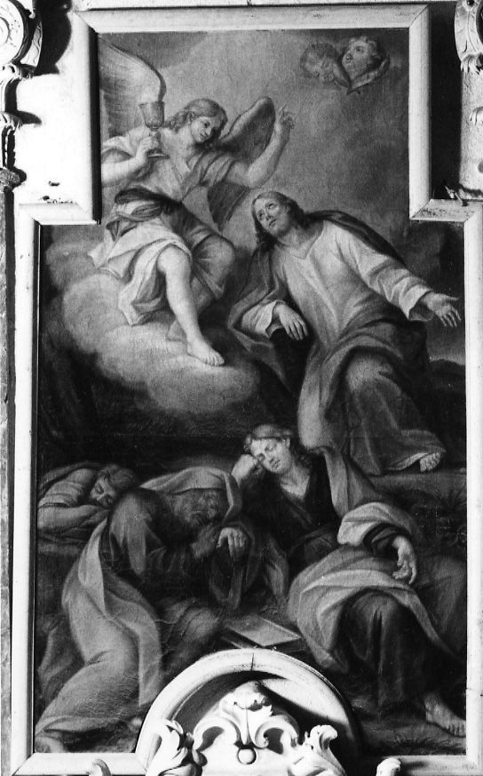 CRISTO NELL'ORTO DI GETHSEMANI (dipinto, opera isolata) di Stasio Giuseppe Giovanni Maria, Stasio Bartolomeo Bernardino (inizio sec. XVIII)