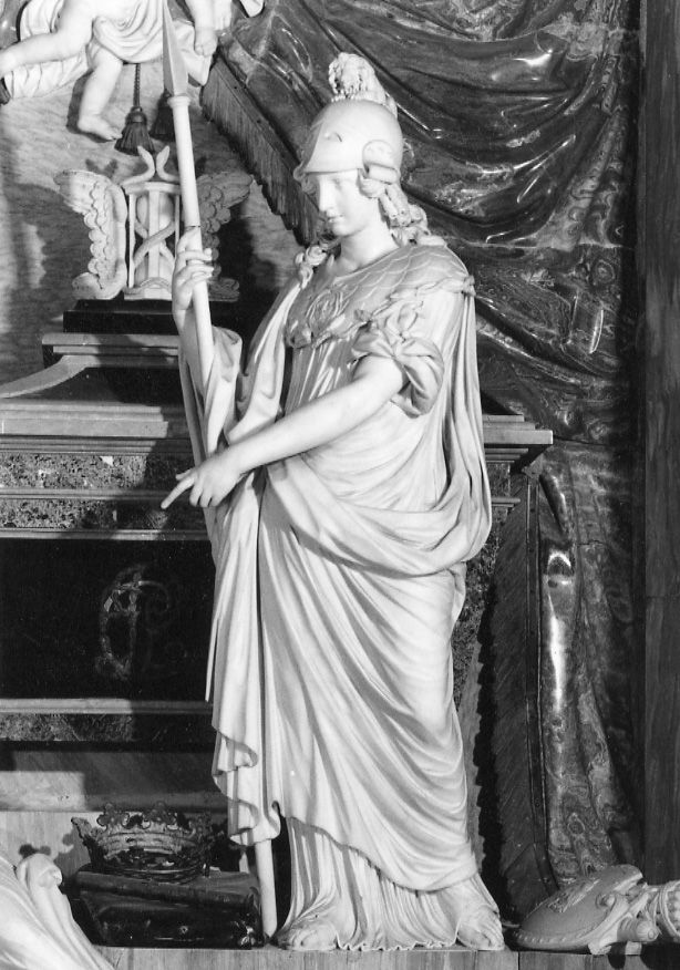 MINERVA (statua, opera isolata) di Collino Ignazio, Collino Filippo (ultimo quarto sec. XVIII)