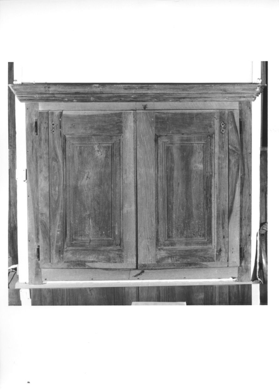 armadio, opera isolata - ambito ligure-piemontese (fine/inizio secc. XVIII/ XIX)