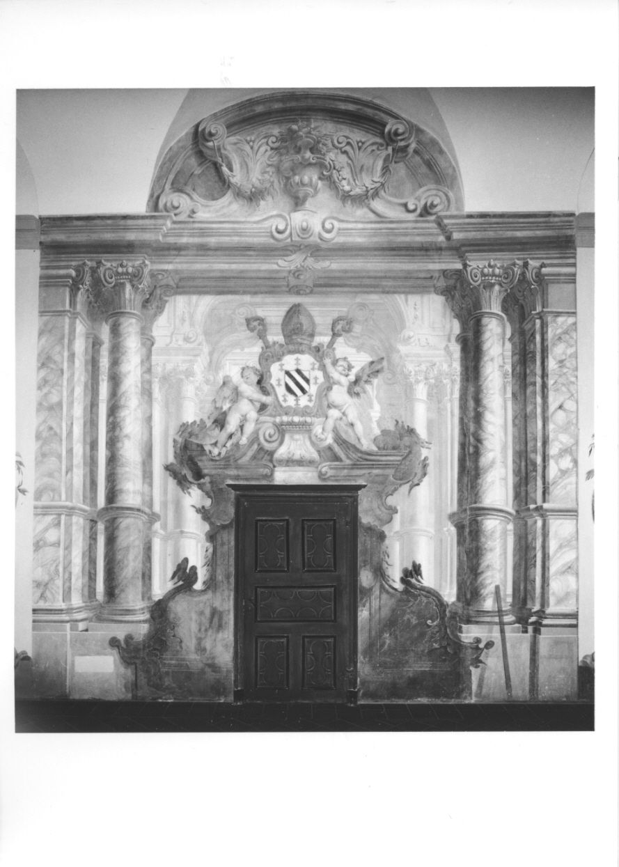 ARCHITETTURA ILLUSIONISTICA (decorazione pittorica, complesso decorativo) - ambito piemontese (metà sec. XVIII)