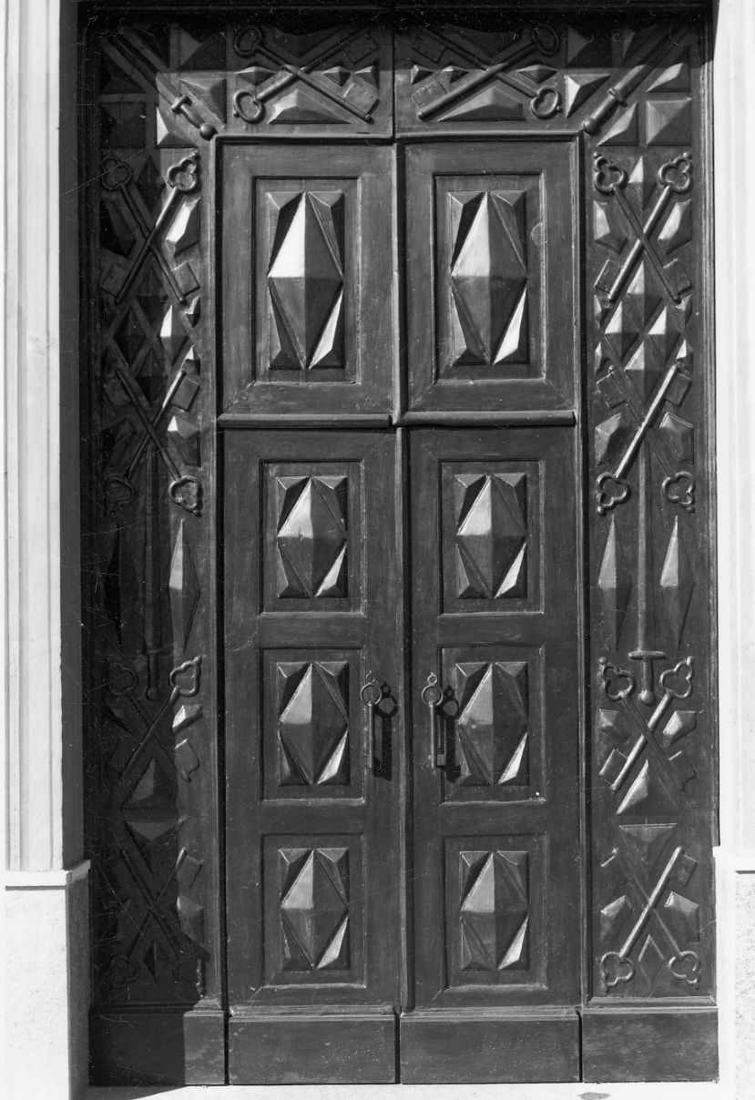 portale, opera isolata - bottega piemontese (terzo quarto sec. XIX)