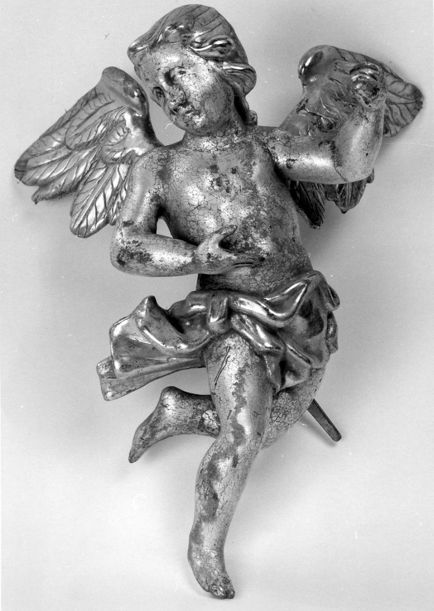 ANGELI DANZANTI (statua, serie) - bottega piemontese (prima metà sec. XVIII)