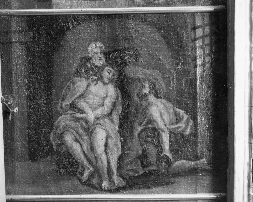 INCORONAZIONE DI SPINE (dipinto, elemento d'insieme) - ambito piemontese (seconda metà sec. XVIII)