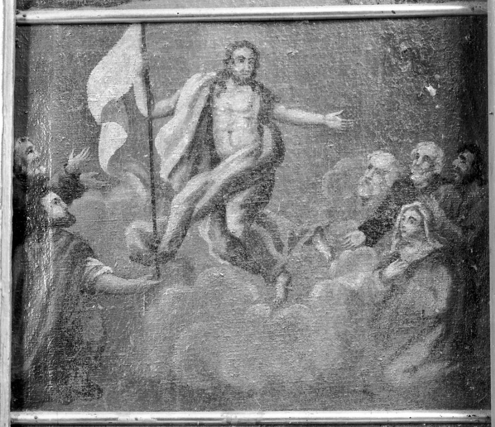ASCENSIONE DI CRISTO (dipinto, elemento d'insieme) - ambito piemontese (seconda metà sec. XVIII)