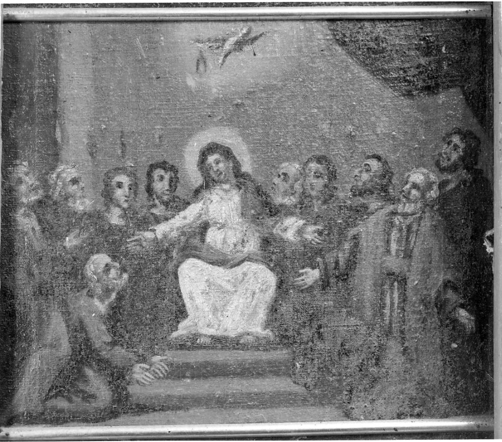 PENTECOSTE (dipinto, elemento d'insieme) - ambito piemontese (seconda metà sec. XVIII)