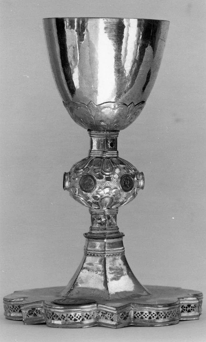 calice, opera isolata - bottega lombarda (seconda metà sec. XV)