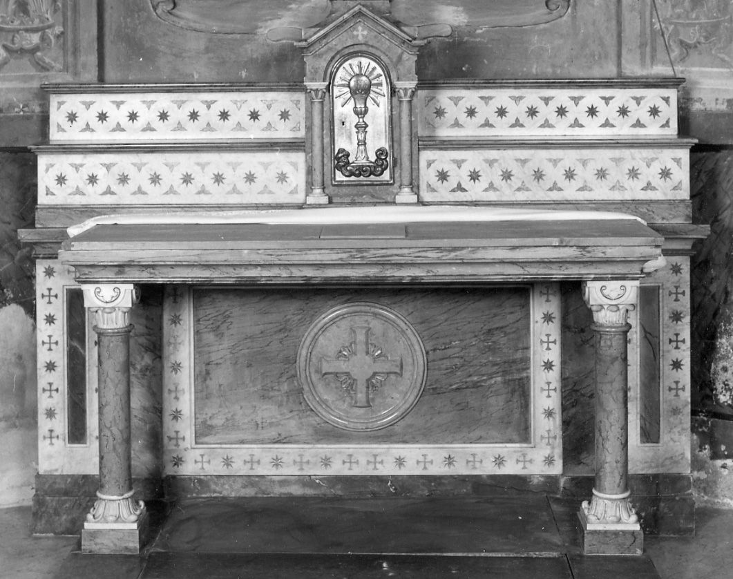 altare, serie - ambito piemontese (ultimo quarto sec. XIX)