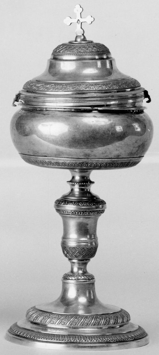 pisside, opera isolata di Balbino Carlo Agostino (prima metà sec. XIX)