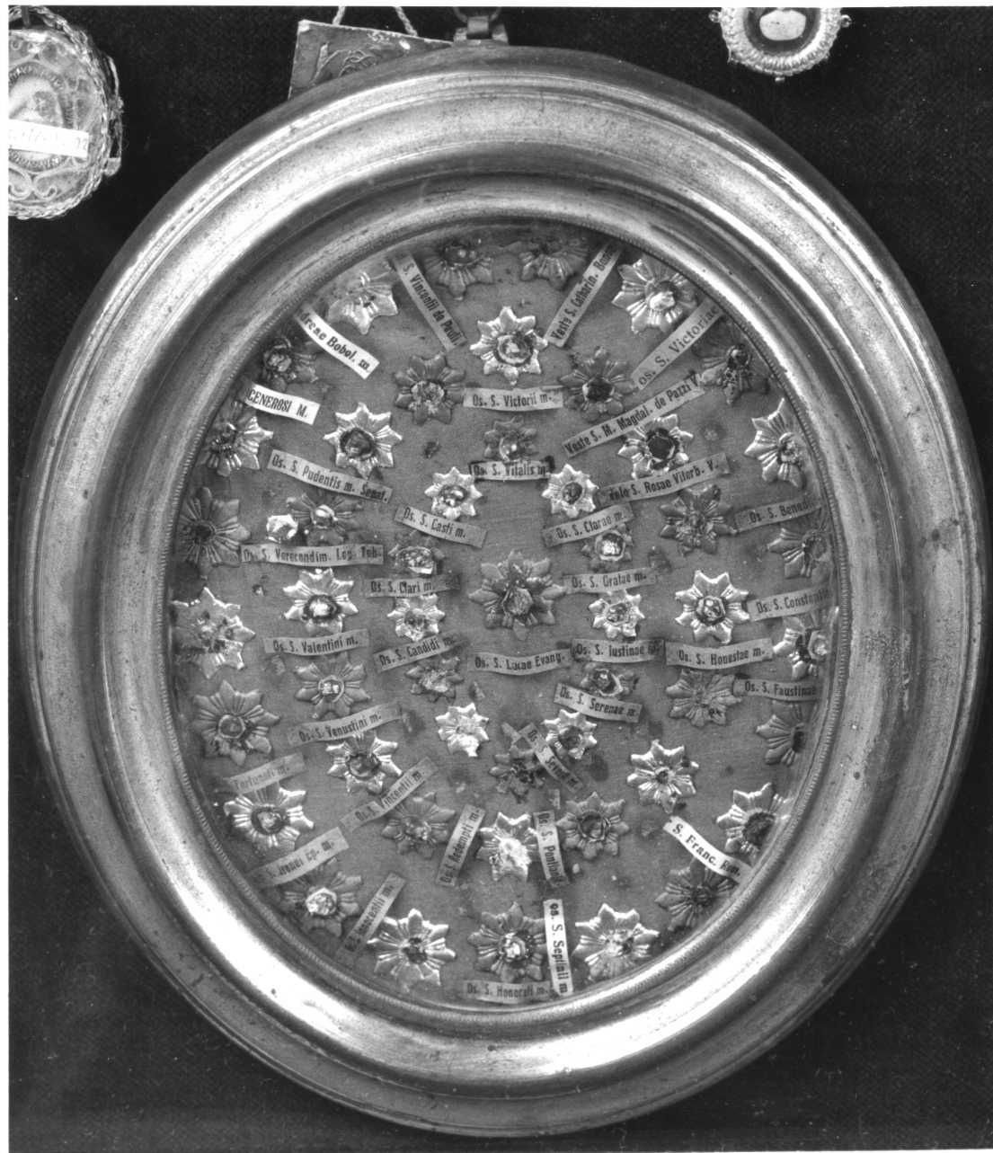 reliquiario a capsula, opera isolata - ambito italiano (seconda metà sec. XIX)