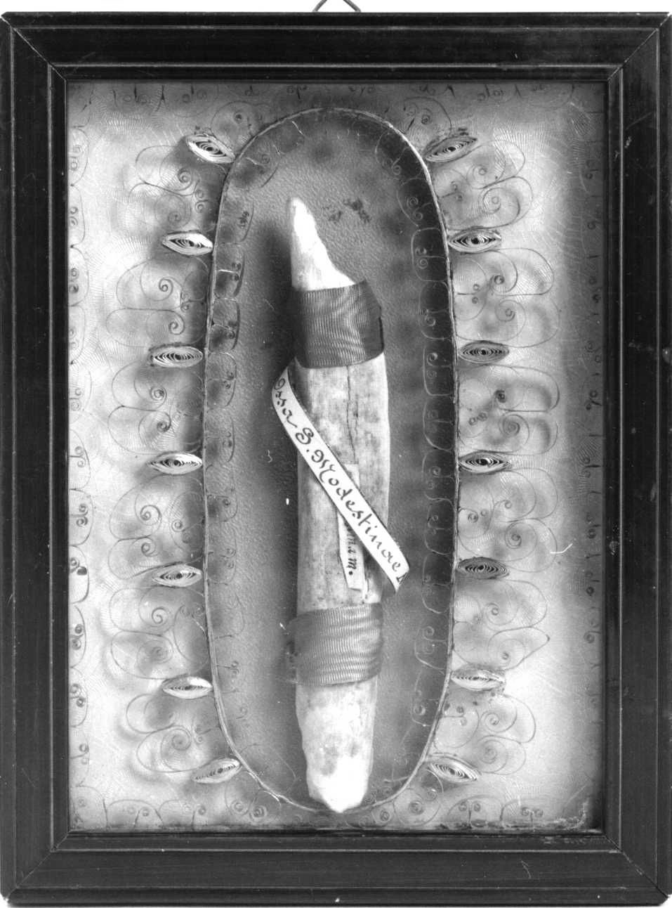 reliquiario, opera isolata - ambito chierese (seconda metà sec. XIX)