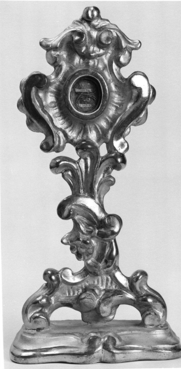 reliquiario - a ostensorio, opera isolata - ambito piemontese (sec. XVII)