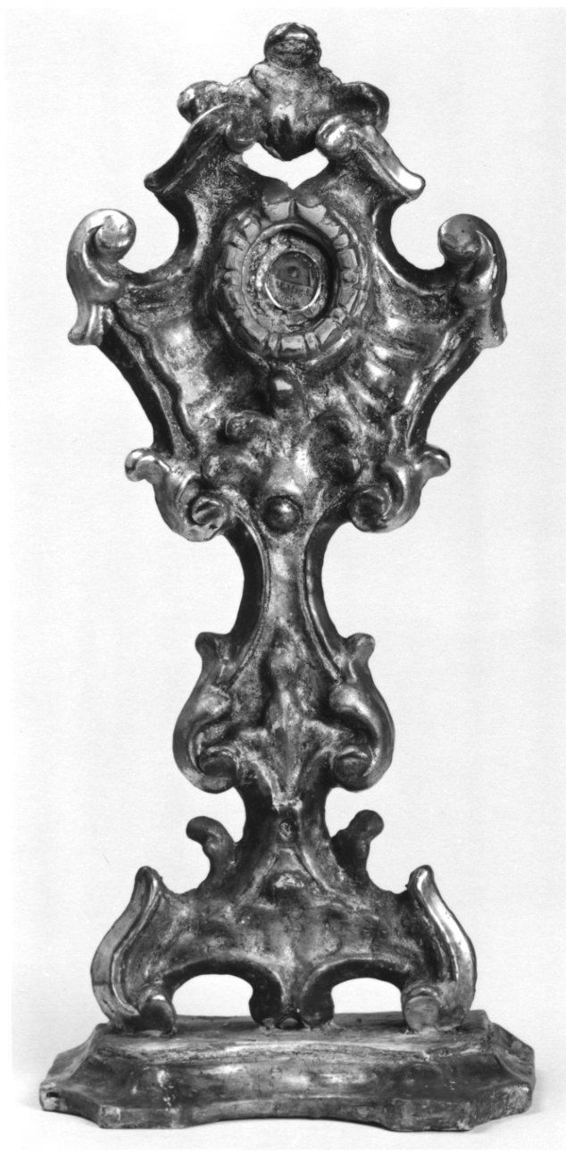 reliquiario - a ostensorio, opera isolata - ambito piemontese (sec. XVII)