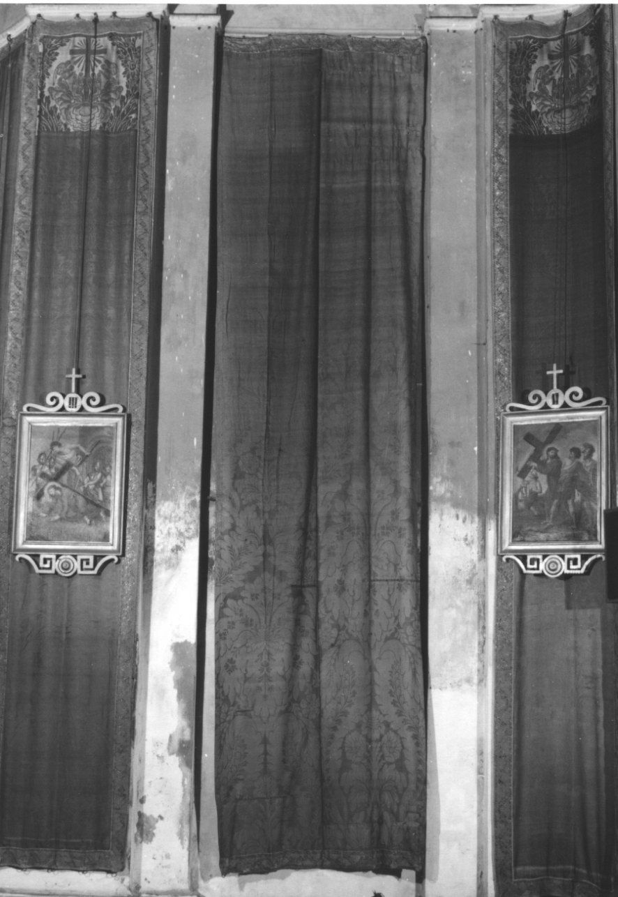 parato da chiesa, serie - manifattura piemontese (terzo quarto sec. XVIII)