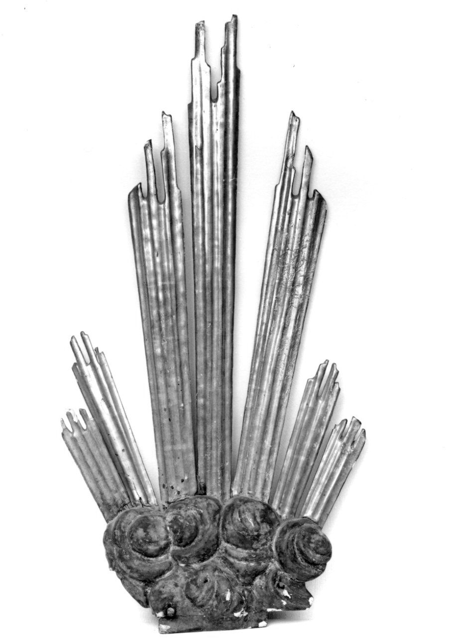 raggiera, serie - ambito piemontese (seconda metà sec. XVIII)