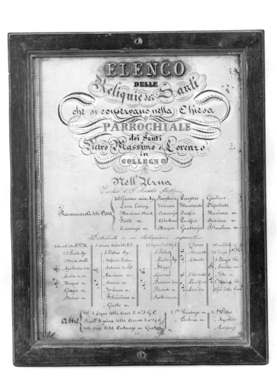 bacheca, opera isolata - ambito piemontese (ultimo quarto sec. XIX)