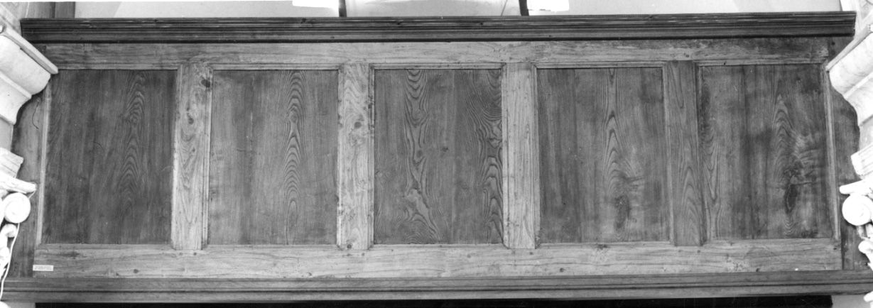 cantoria, opera isolata - ambito piemontese (seconda metà sec. XIX)