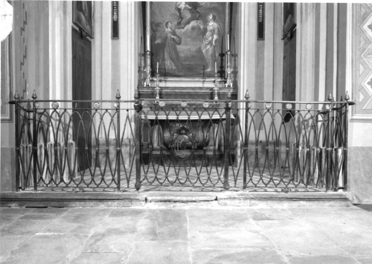 cancellata, opera isolata - ambito piemontese (sec. XIX)