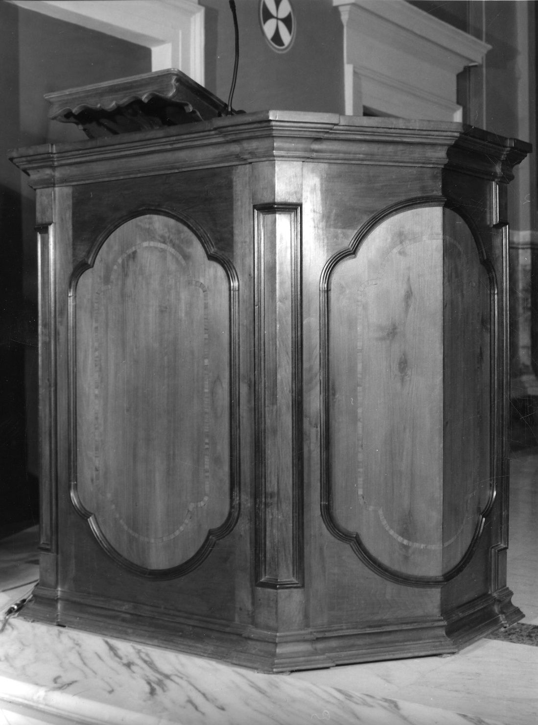 ambone, opera isolata - ambito piemontese (secondo quarto sec. XIX)