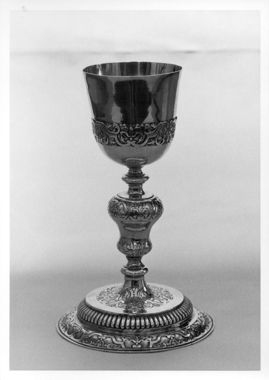 MOTIVI DECORATIVI VEGETALI (calice, opera isolata) - ambito piemontese (prima metà sec. XVIII)