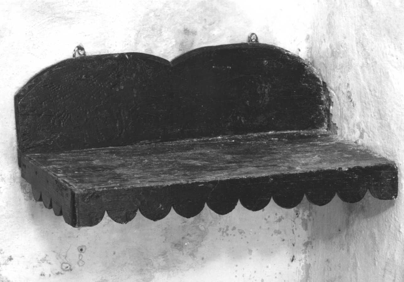 mensola, opera isolata - ambito piemontese (seconda metà sec. XIX)