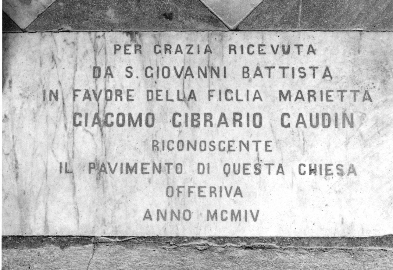 lapide commemorativa, opera isolata - ambito piemontese (inizio sec. XX)