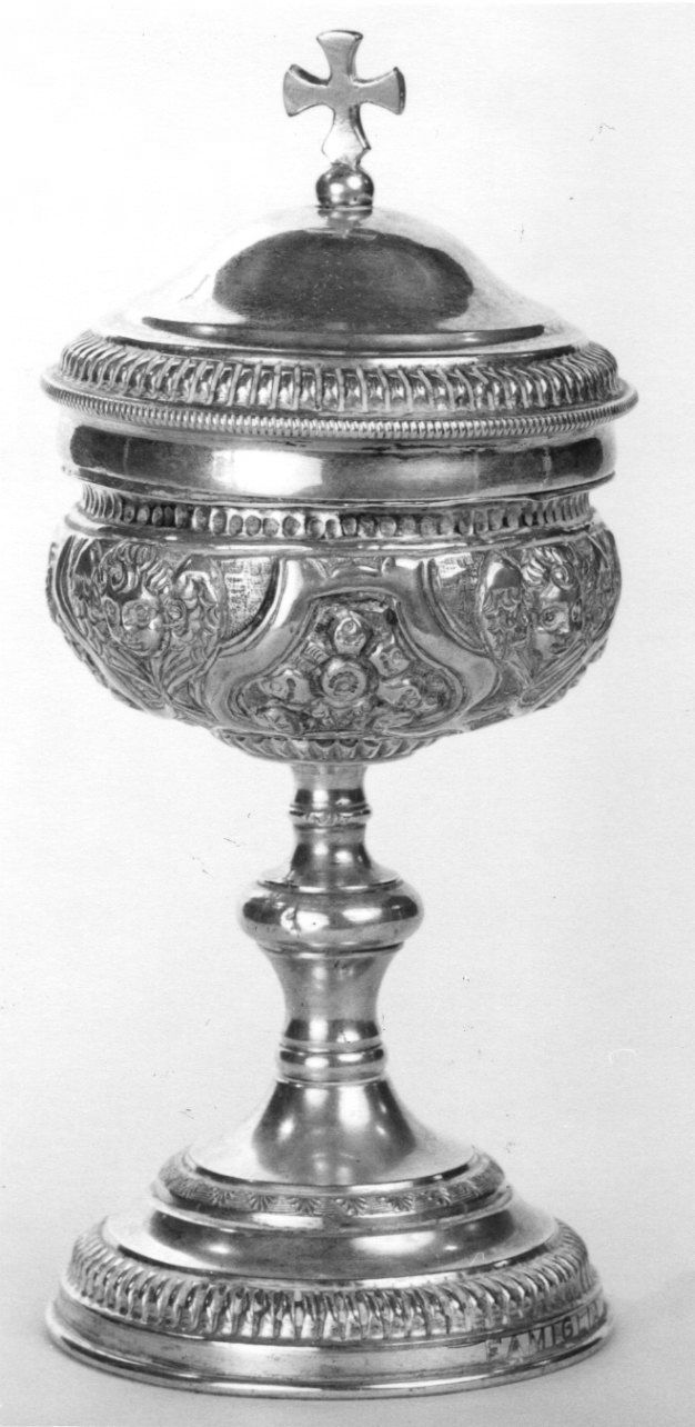 pisside, opera isolata - ambito piemontese (fine/inizio, primo quarto secc. XVII/ XVIII, sec. XX)