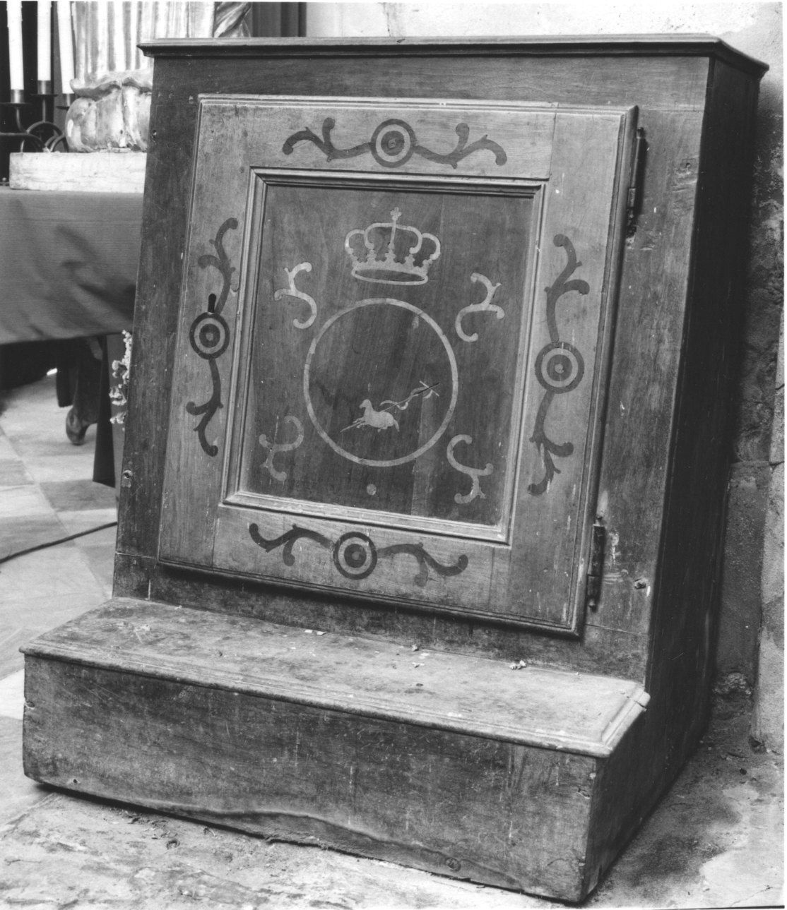 inginocchiatoio, opera isolata - ambito piemontese (prima metà sec. XIX)