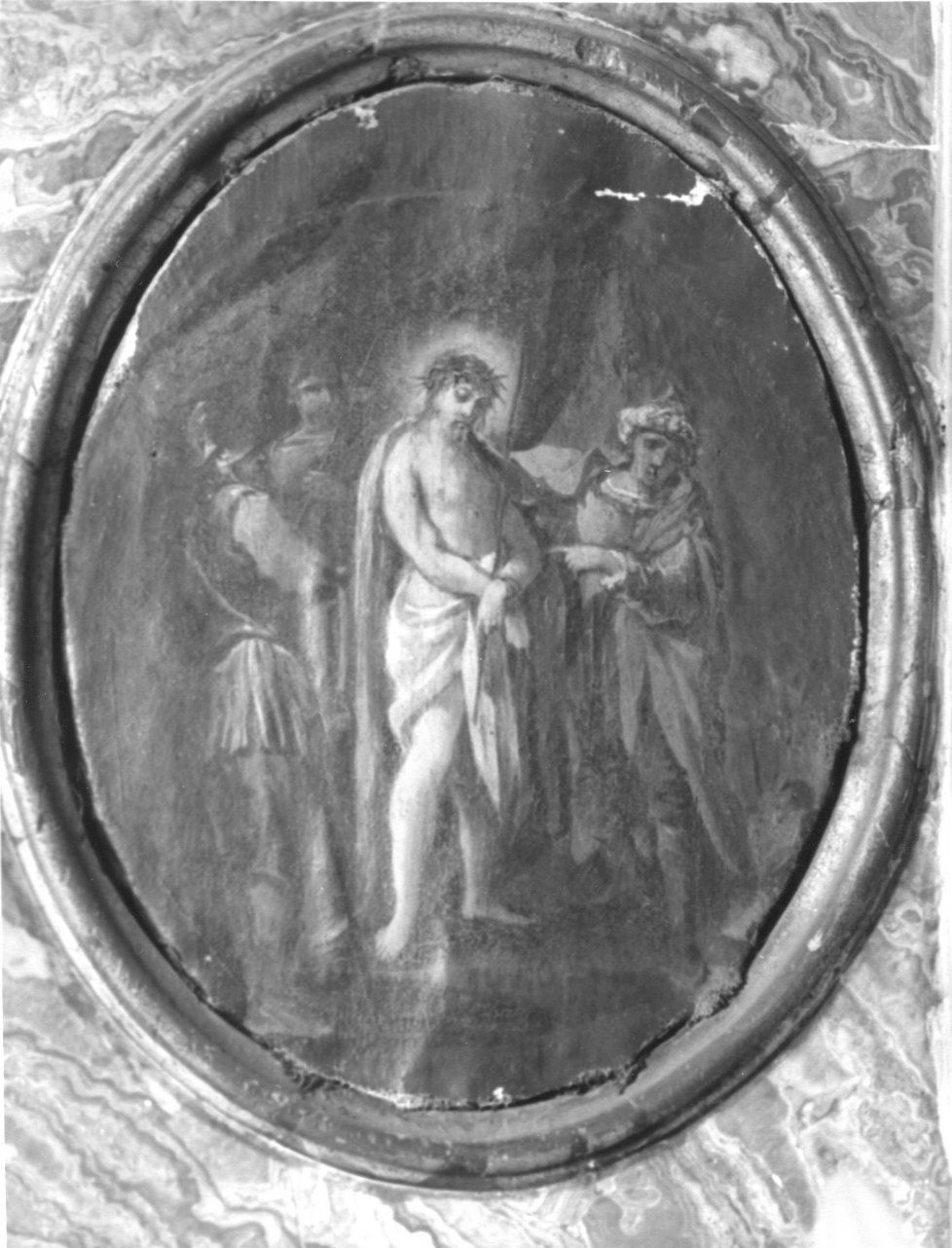 ECCE HOMO (dipinto) - bottega piemontese (metà sec. XVIII)
