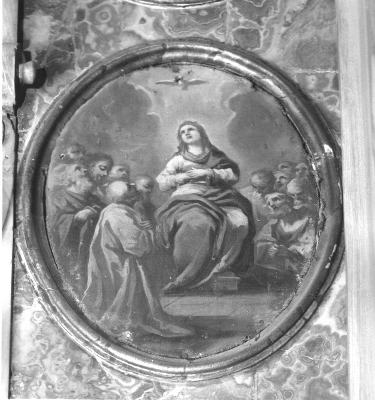 PENTECOSTE (dipinto) - bottega piemontese (metà sec. XVIII)