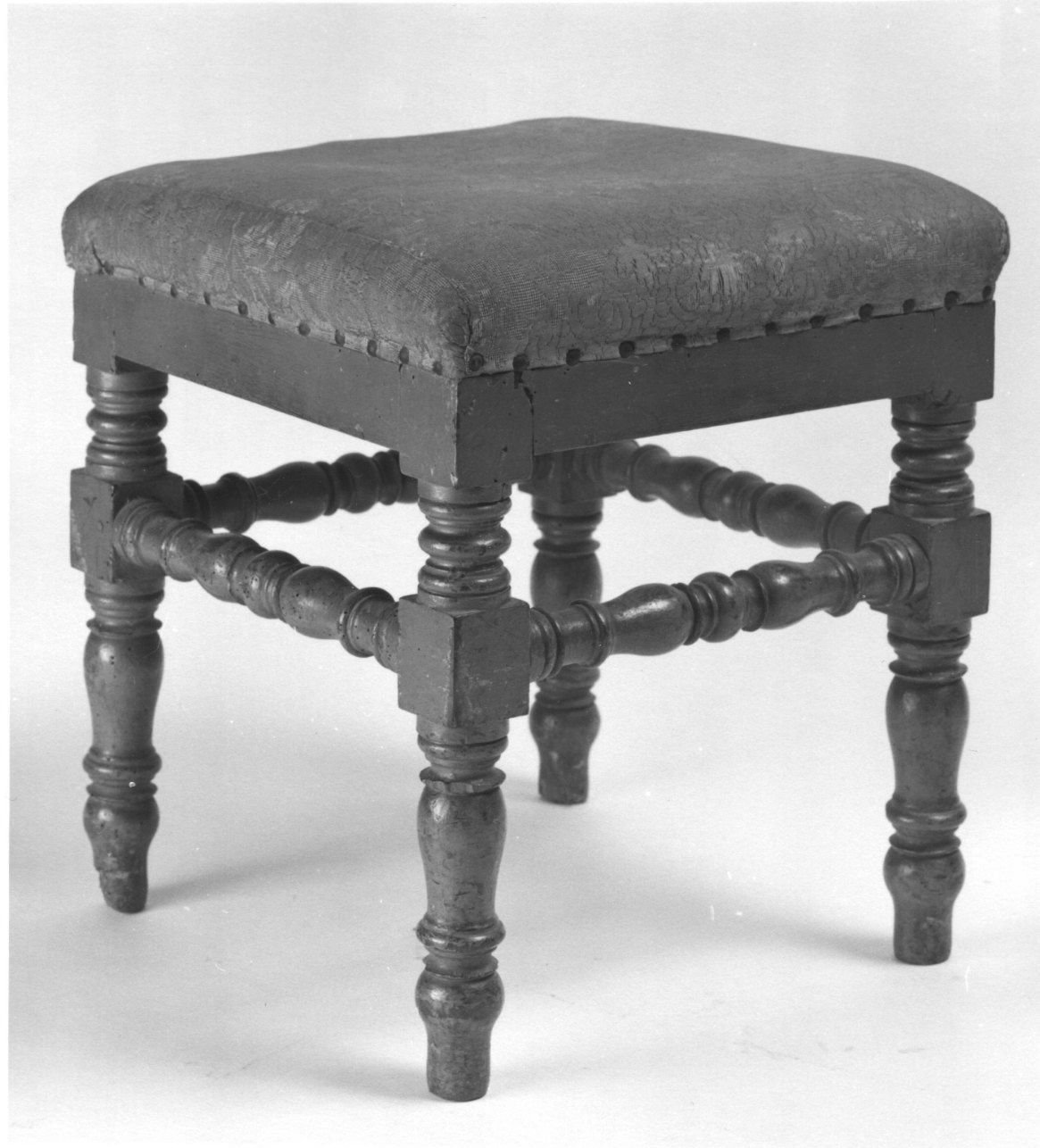 sgabello, opera isolata - ambito piemontese (ultimo quarto sec. XIX)