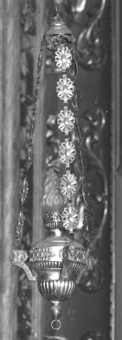 lampada pensile, serie - ambito torinese (secondo quarto sec. XIX)