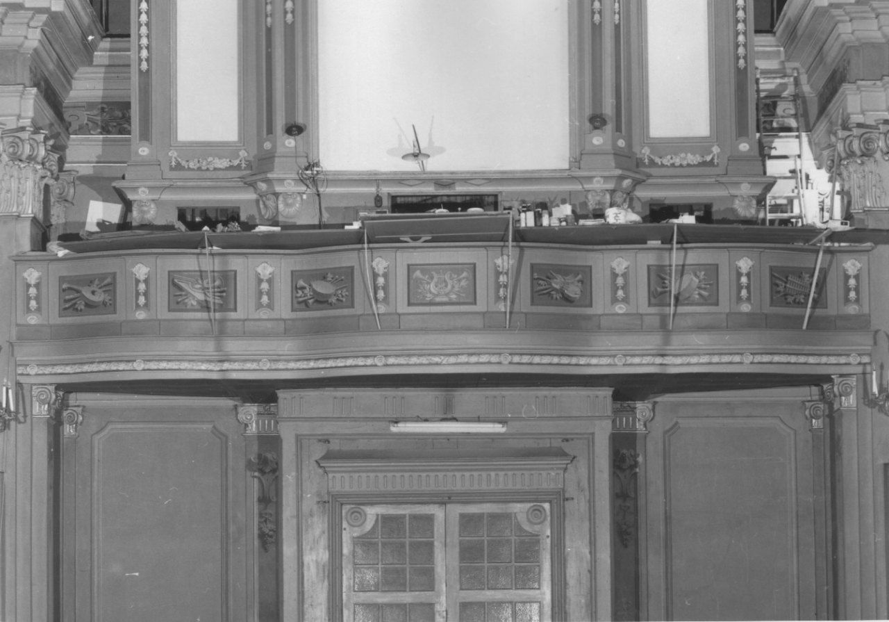 STRUMENTI MUSICALI (cantoria, opera isolata) - ambito piemontese (fine sec. XIX)