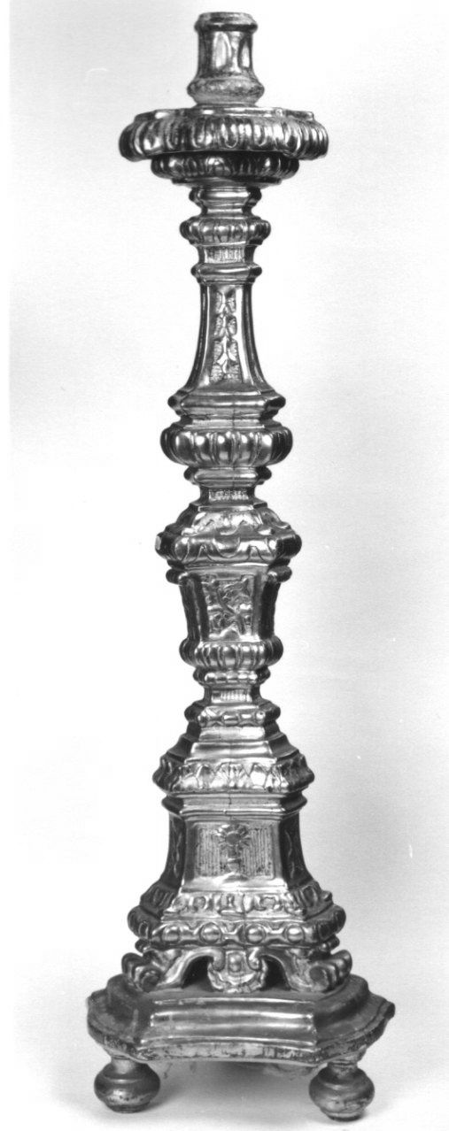 candelabro, opera isolata - ambito piemontese (primo quarto, seconda metà sec. XVIII, sec. XIX)