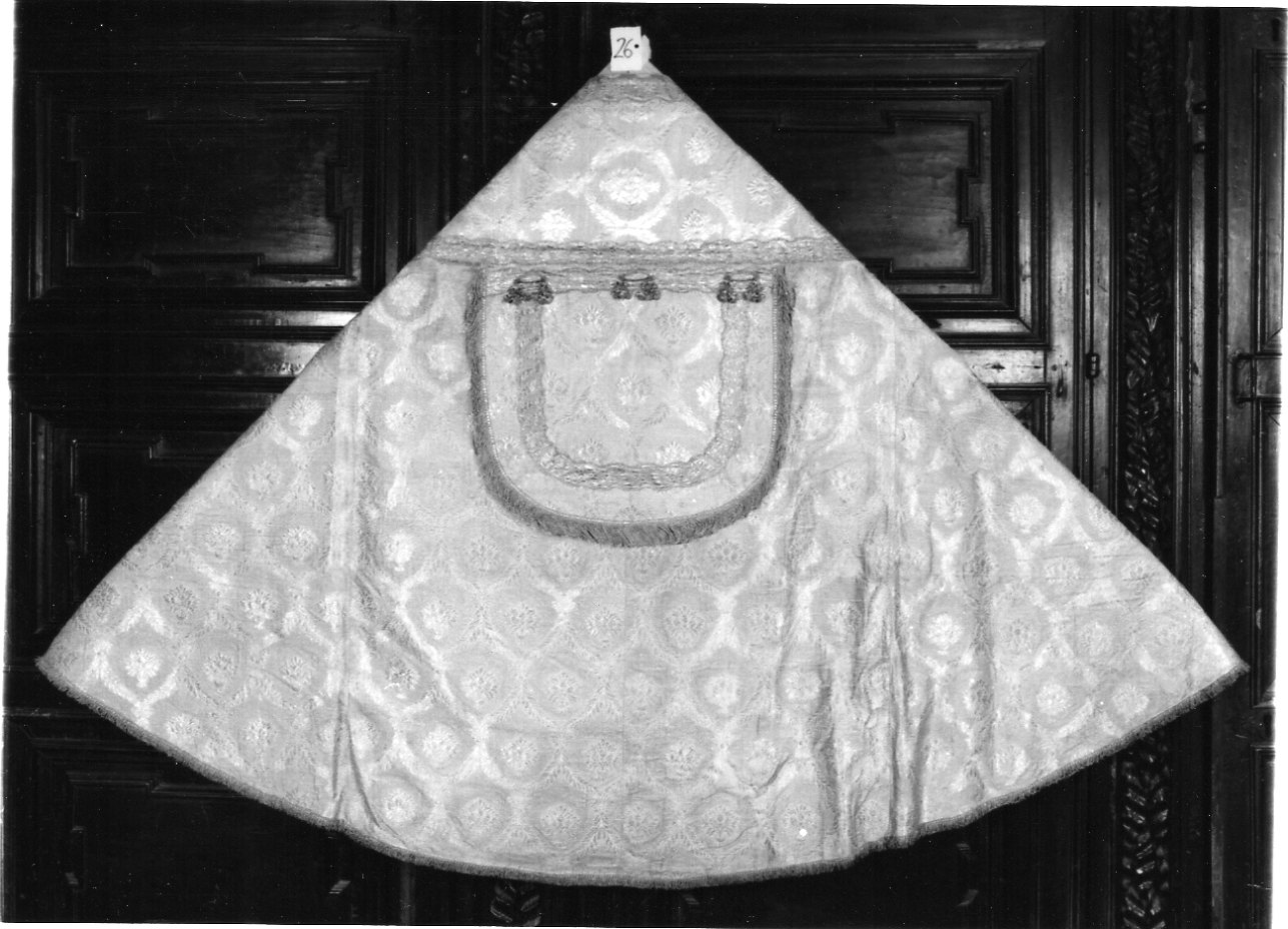 paramento liturgico, insieme - manifattura italiana (primo quarto sec. XIX)