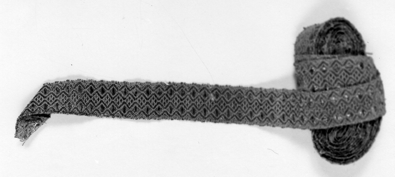 gallone, frammento - manifattura italiana (seconda metà sec. XVIII)