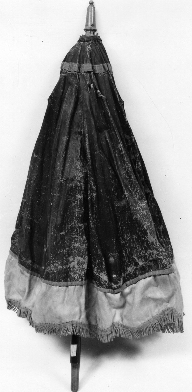 ombrellino processionale, opera isolata di Pelitti Giuseppe Ditta (seconda metà sec. XIX)