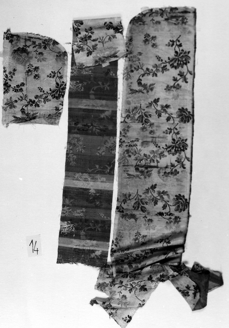 tessuto, frammento - manifattura italiana (metà sec. XVIII)