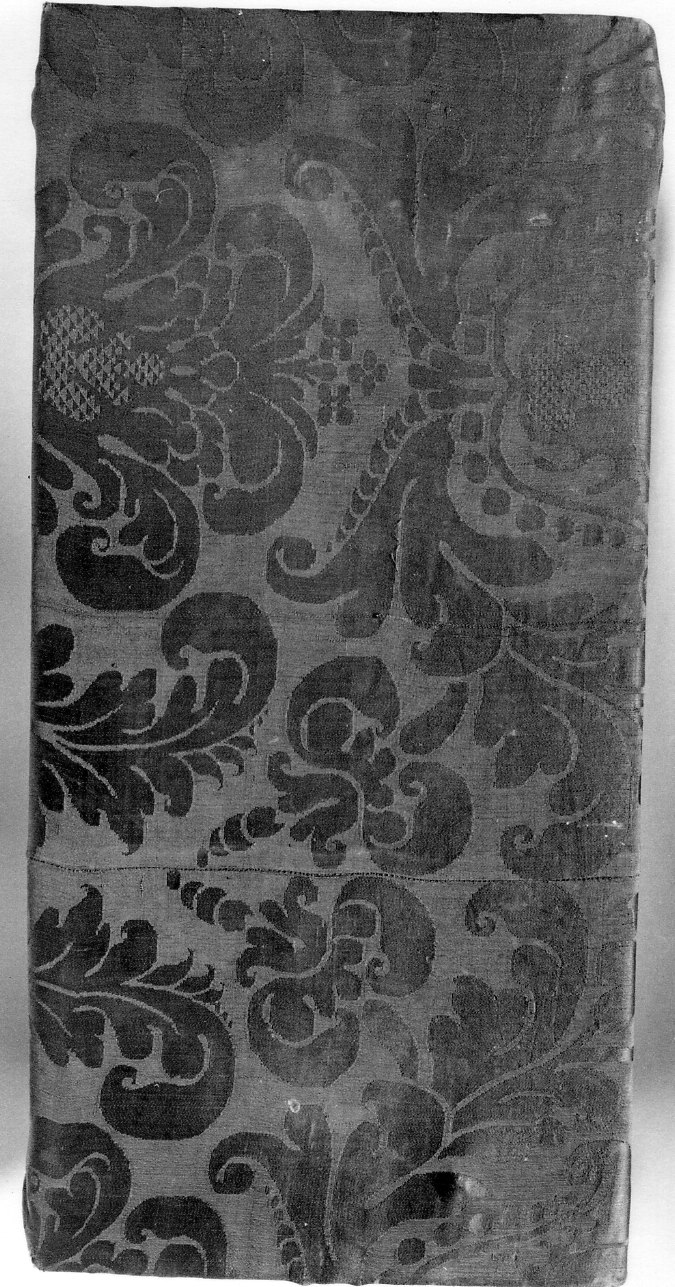 fodera, opera isolata - manifattura italiana (seconda metà sec. XVII)