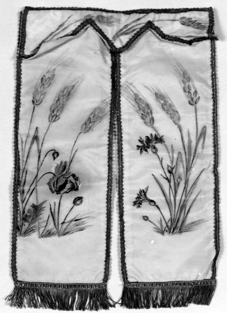 conopeo di tabernacolo, opera isolata - manifattura italiana (prima metà sec. XX)