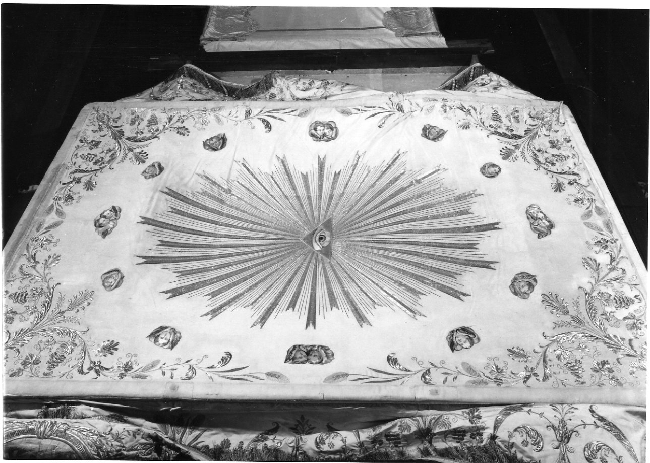 baldacchino processionale, opera isolata - manifattura lombarda (seconda metà sec. XIX)