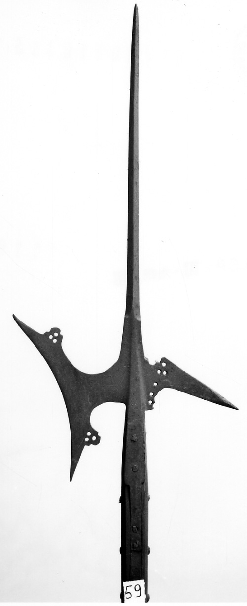 alabarda, opera isolata - ambito Italia settentrionale (seconda metà sec. XVI)