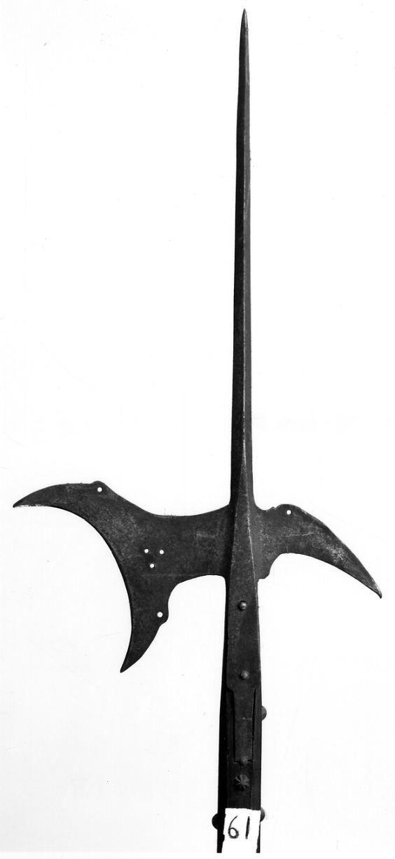 alabarda, opera isolata - ambito Italia settentrionale (seconda metà sec. XVI)