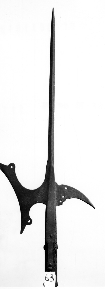 alabarda, opera isolata - ambito Italia settentrionale (seconda metà sec. XVI)