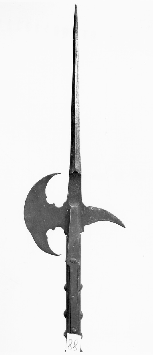 alabarda, opera isolata - ambito spagnolo (?) (prima metà sec. XVII)