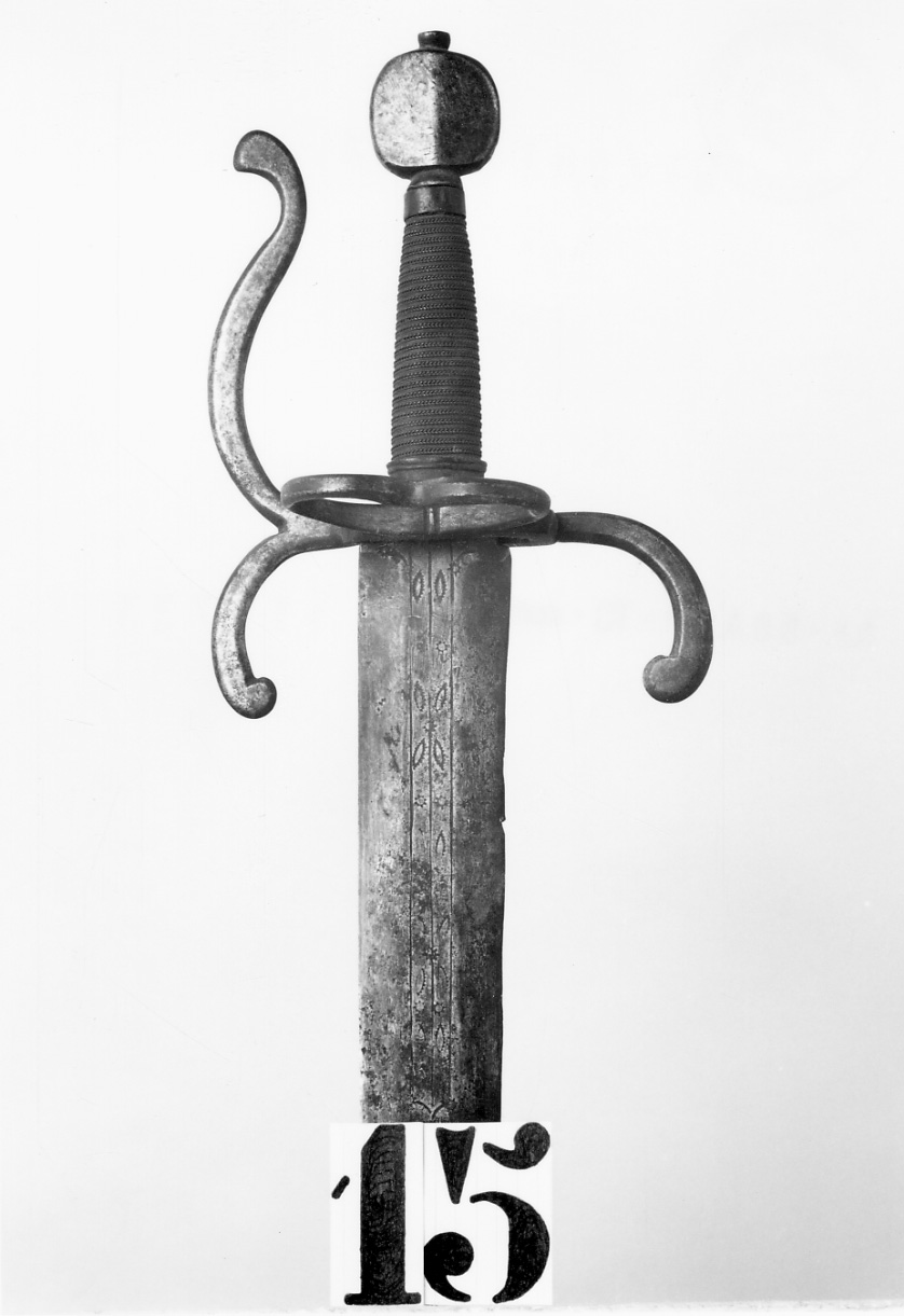 spada, opera isolata - ambito italiano (sec. XVII)