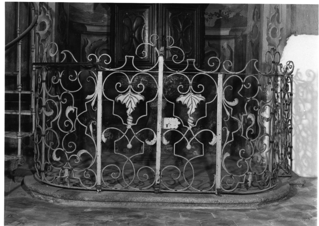 cancello, opera isolata - bottega cusiana (metà sec. XVIII)