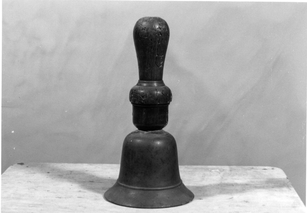 campanello, opera isolata - bottega cusiana (sec. XIX)