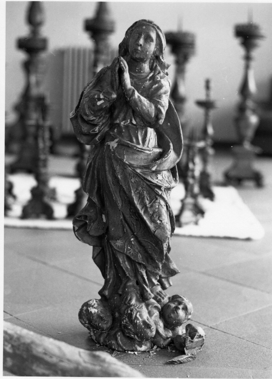 Madonna Assunta (statua, opera isolata) - bottega lombarda (primo quarto sec. XVIII)